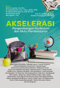 Image of Akselerasi Pengembangan Kurikulum dan Mutu Pembelajaran