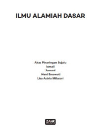 Image of Ilmu Alamiah Dasar
