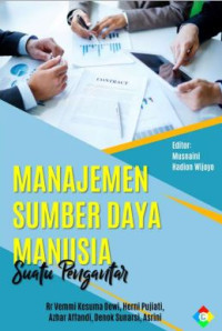 Image of MANAJEMEN SUMBER DAYA MANUSIA : Suatu Pengantar