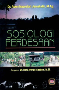 Image of Sosiologi Perdesaan